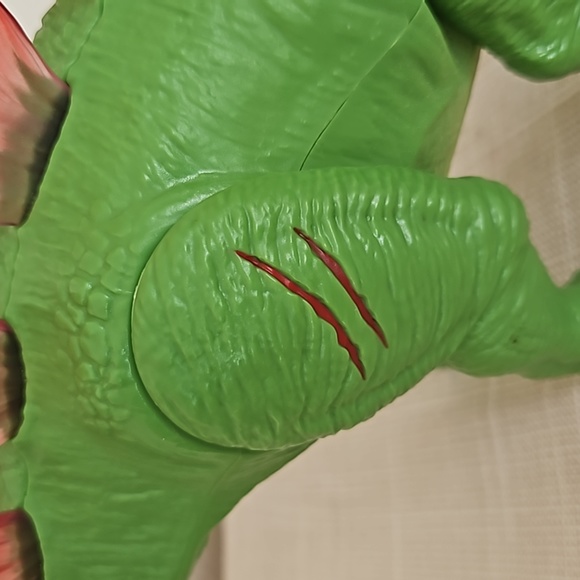 Vintage Walking Lighted Roaring Stegosaurus Dinosaur Figure - Picture 9 of 12